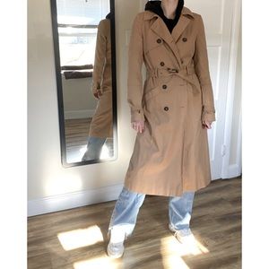 ASOS tall longline classic trench